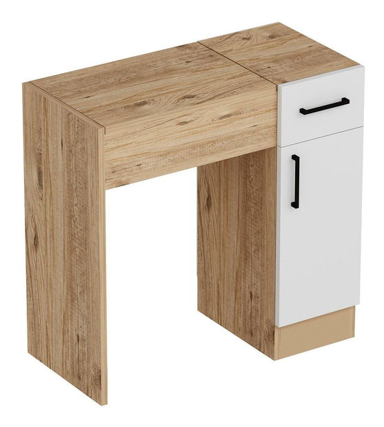 Toaletní stolek Nukela 2 (bílá + borovice atlantická)