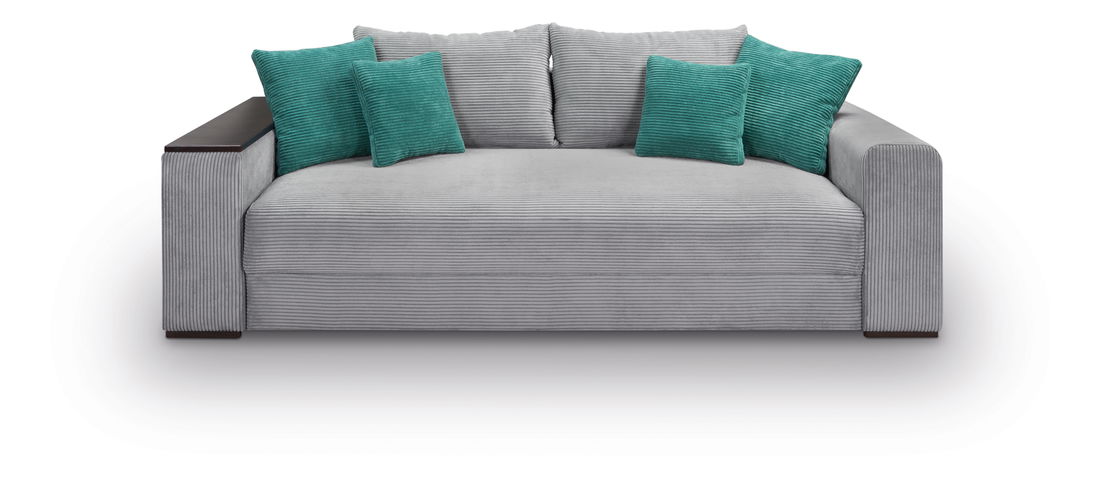 Pohovka BRW Peter III Mega Lux 3DL (šedá)