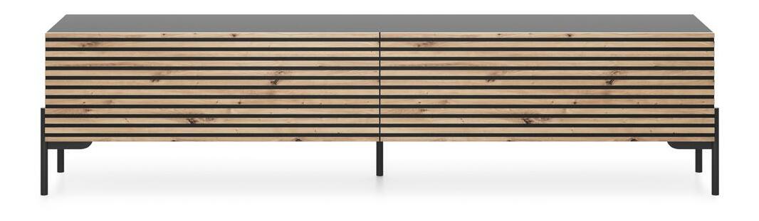 TV skříňka/stolek Lamellito 175 (černá)