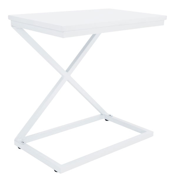 Příruční stolek Alpa (bílá)