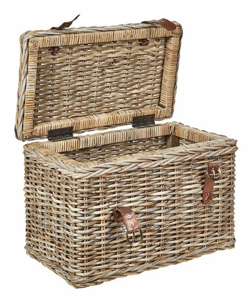 Set 2 ks úložných košů Irbza (přírodní)