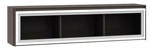 Vitrína na stěnu BRW Fini SFW1W/4/14