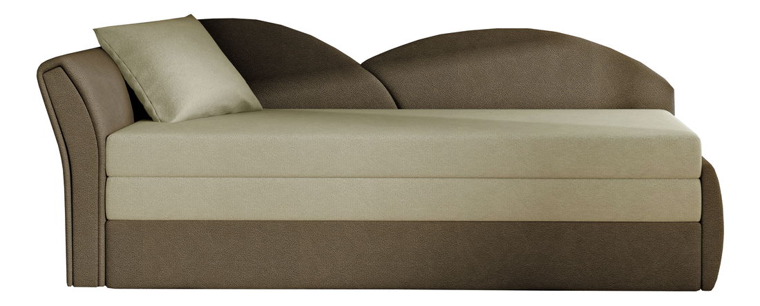 Lenoška Agira 25 (tmavě hnědá + světle hnědá) (L)