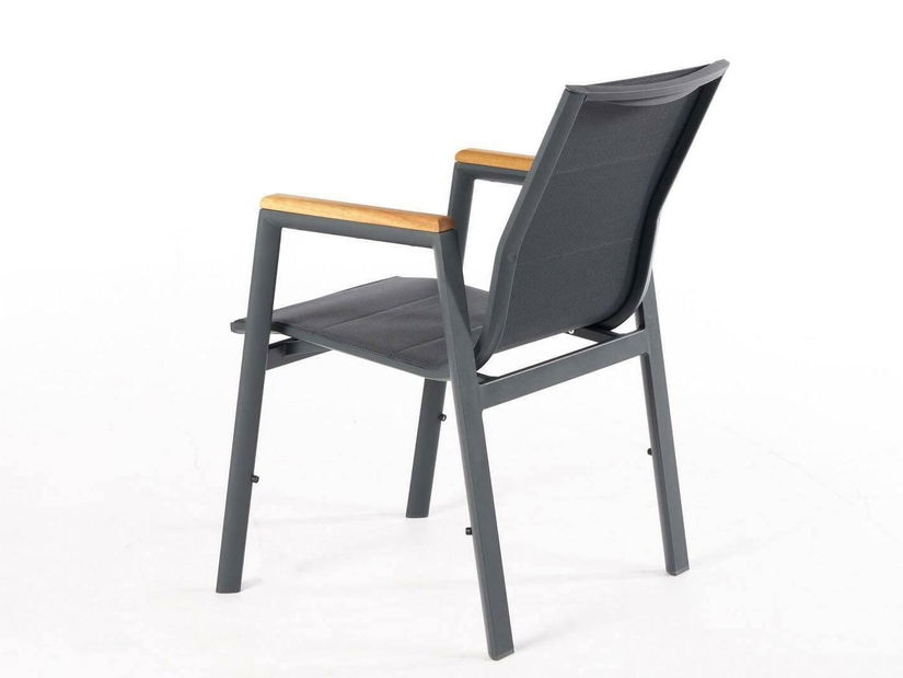 Zahradní jídelní židle Duluma (antracit)