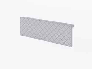 Čelo postele Bonaparte Bonaparte (bílá)