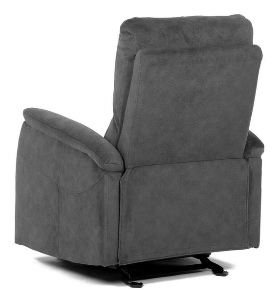 Polohovací křeslo Trajeron (šedá)