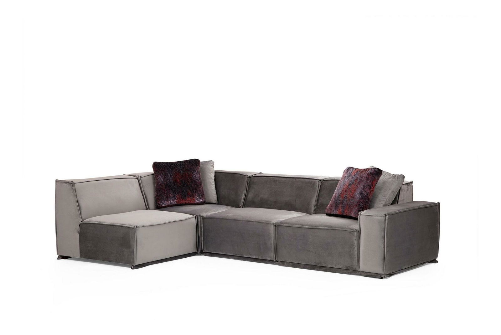 Rohová sedačka Legaletta 7 (šedá) (L)