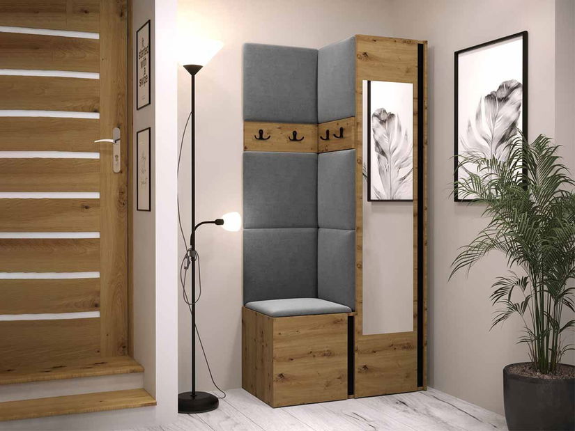 Předsíň Tovenaz XXV (grafit + béžová)