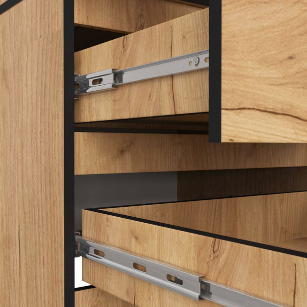 Šatní skříň Surgimiento (dub craft)