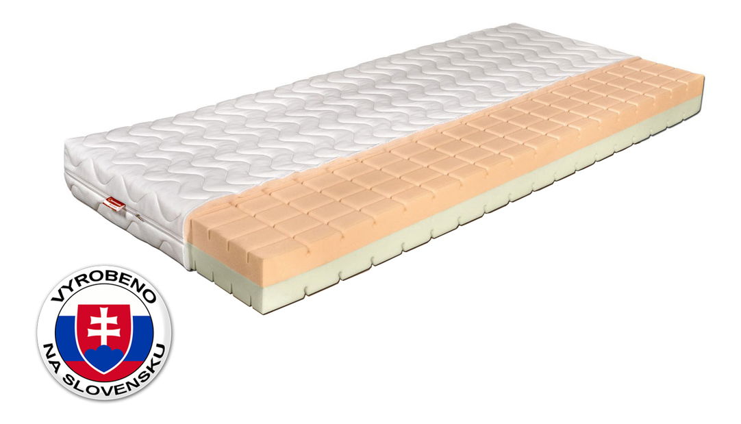 Pěnová matrace Benab Duo Flex 195x85 cm (T3/T4)