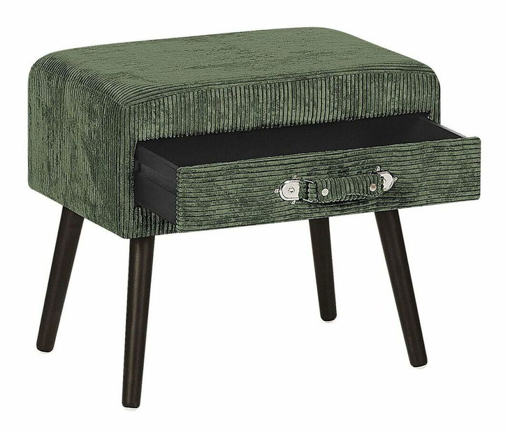 Noční stolek EUTA (zelená)