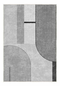 Koberec 80 x 150 cm Infence 14 (šedá)