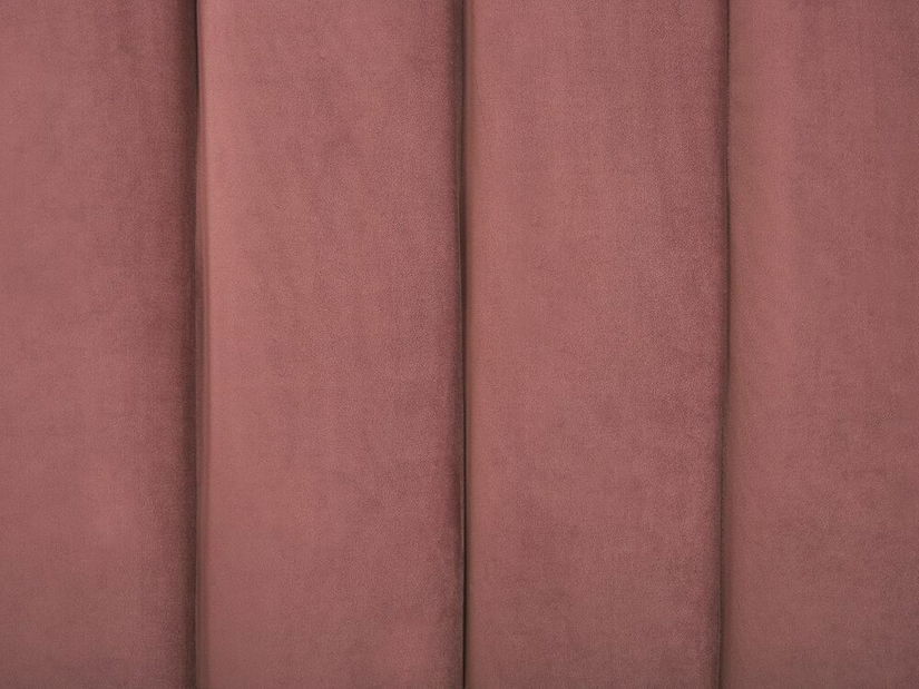 Manželská postel 140 cm Alise (růžová) (s roštem)