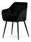 Jídelní židle Prevalecio (černá)
