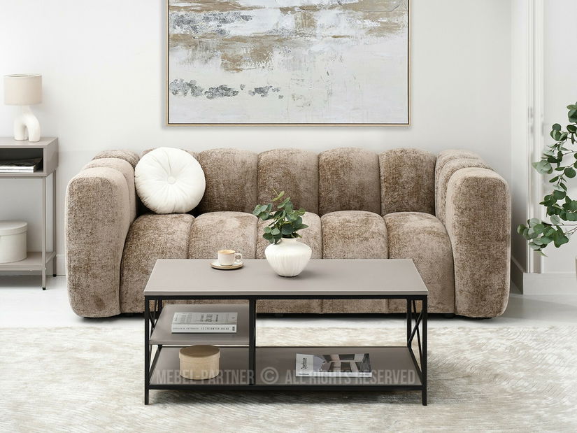 Konferenční stolek Jabalinas (béžová + černá)