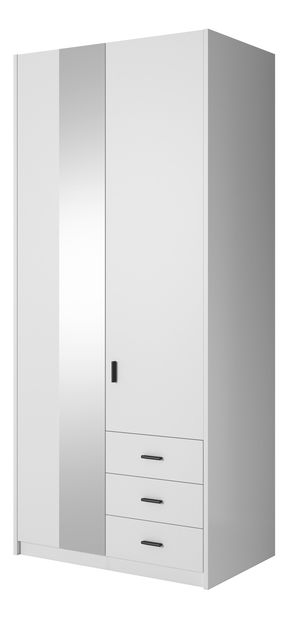 Šatní skříň Girton Typ 18 (bílá)