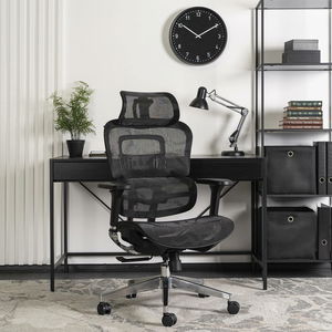 Kancelářské křeslo Necesarias (černá)