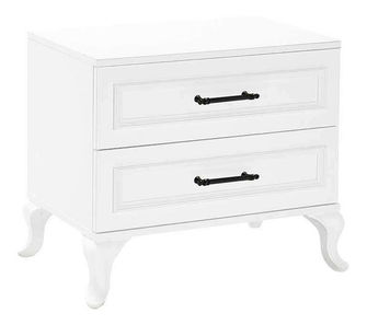 Noční stolek Komedassa 1 (bílá)