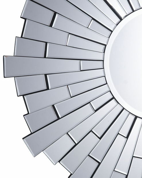 Nástěnné zrcadlo Vikingur (stříbrná)