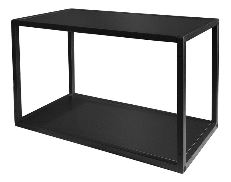 Kuchyňská police Onnea (černá matná + černá)