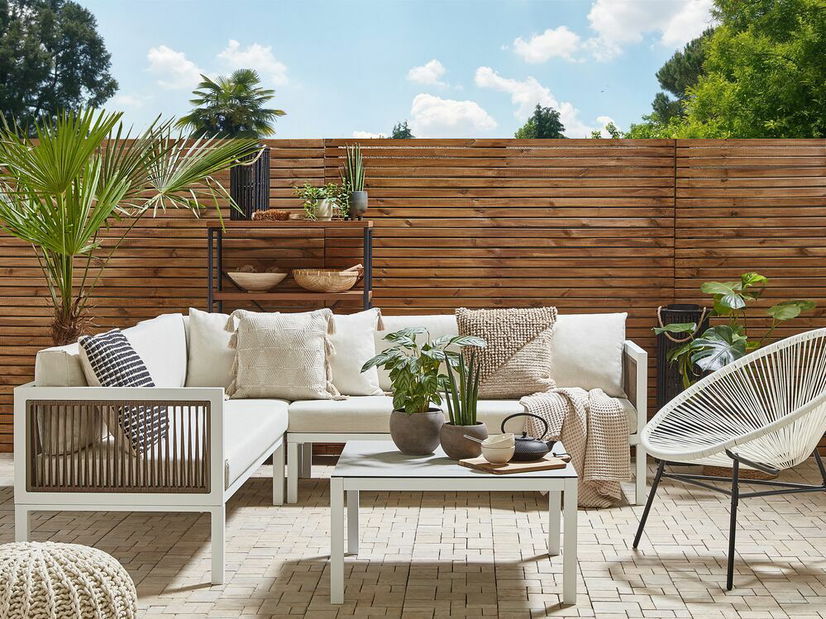 Zahradní set Boro (krémová)