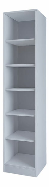 Policová skříň Luckiny (bílá)