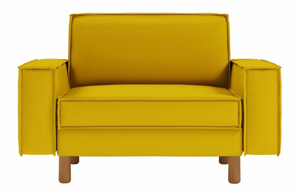 Pohovka dvousedačka Spary 2 (světle šedá + ořech)