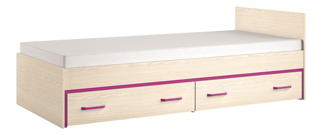 Jednolůžková postel 90 cm Bonti 15 (s roštem a úl. prostorem)