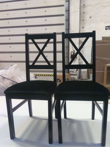 Židle X Zafir (Černá + černá) *bazar