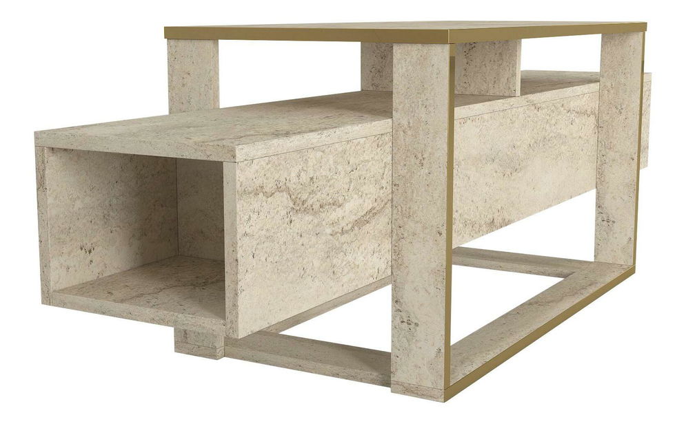 TV stolek/skříňka Biano (travertin)