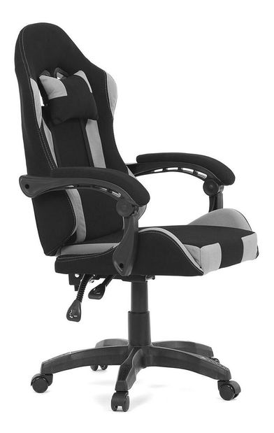Herní křeslo Kvantirasa (černá + šedá)