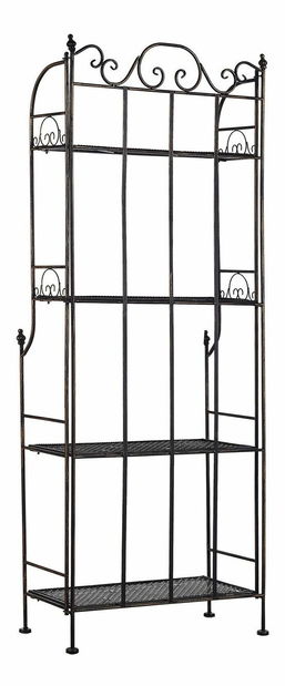 Zahradní regál ITAMMA (černá)