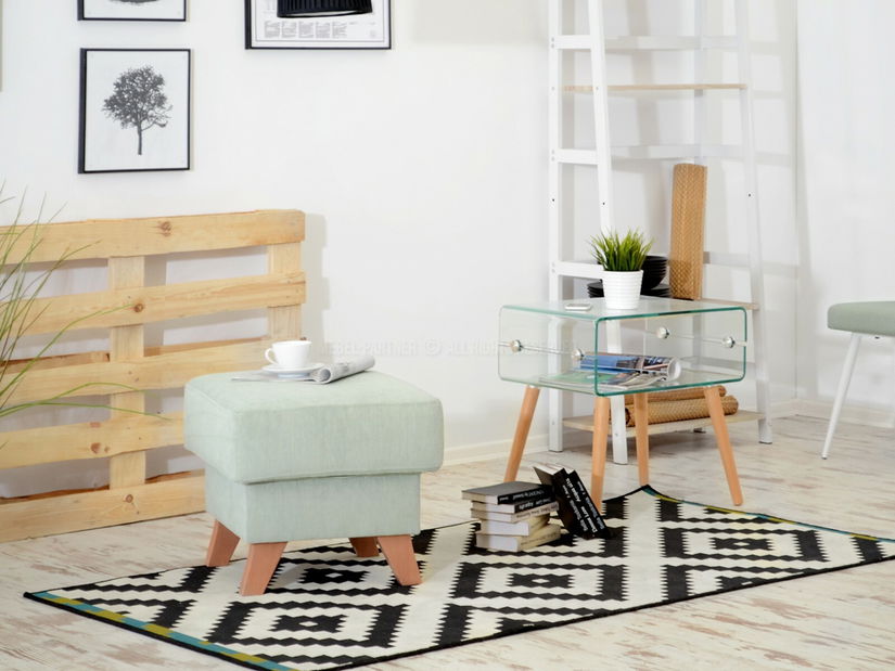 Taburetka Kalisz (mátová + buk)