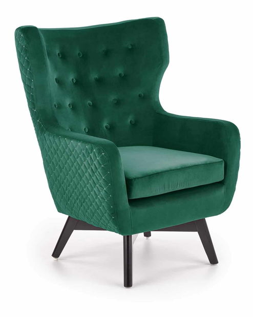 Křeslo Margart (tmavě zelená)