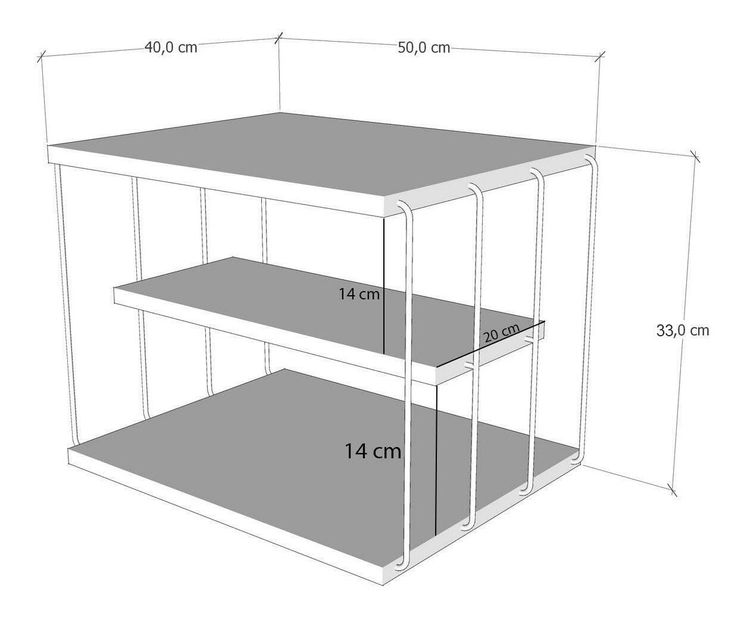 Příruční stolek Lifia (černý mramor)