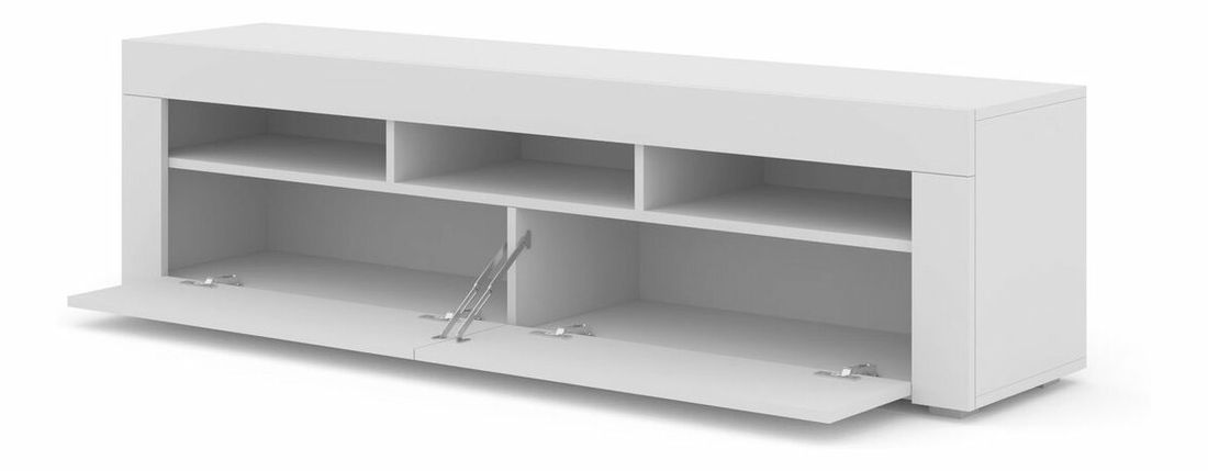 TV stolek/skříňka Moderno (bílá)