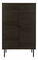 Skříňka Ksitina 3 (tmavě hnědá)