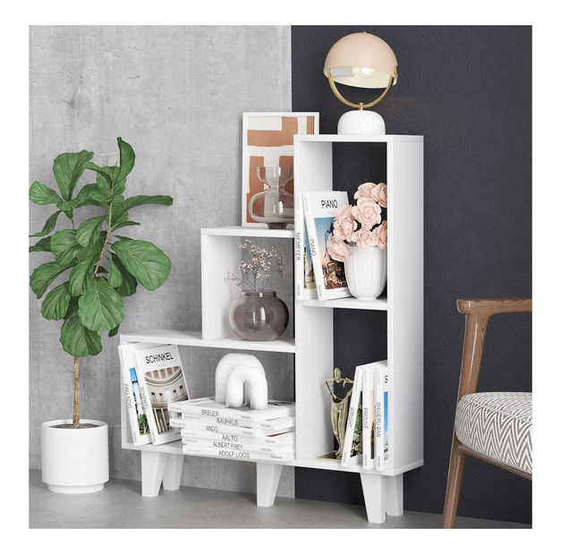 Regál Nisae (bílá)