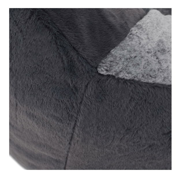 Sedací pytel Permitira (šedá) (tučňák)