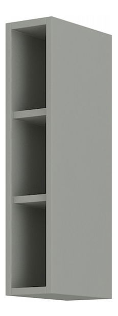 Horní kuchynský regál Roslyn 15 G OTW 72 (šedá)