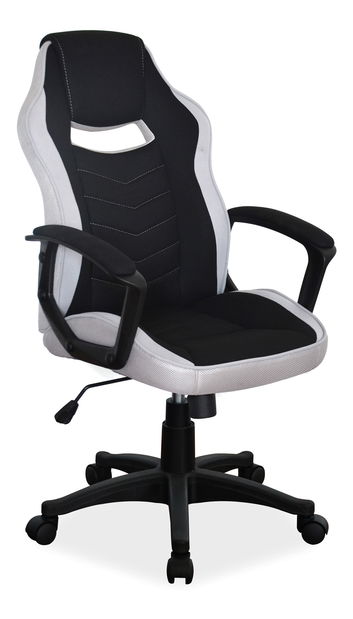 Kancelářské křeslo Lorelle (černá + šedá)