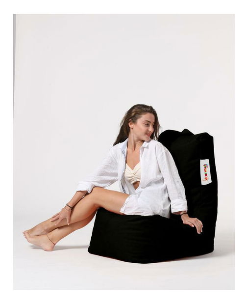 Sedací pytel Dust (černá)