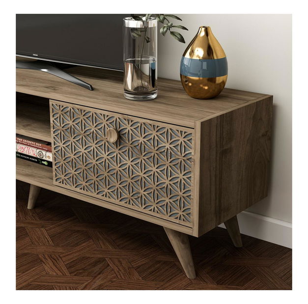 Obývací stěna Lavuto 3 (ořech + antracit)