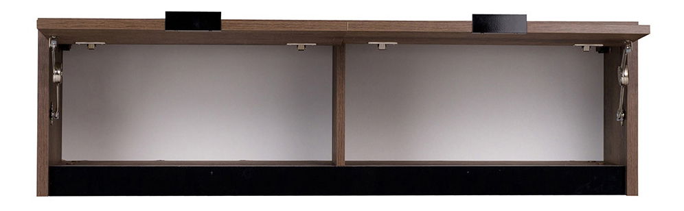 Závěsná skříňka Desayuno SZWISZ (dub monastery + lesk černý)