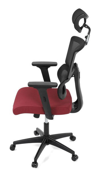 Kancelářské křeslo Kurosadas (bordó + černá)
