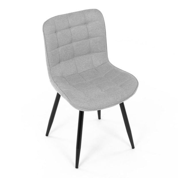 Jídelní židle Hipotecas (stříbrná)