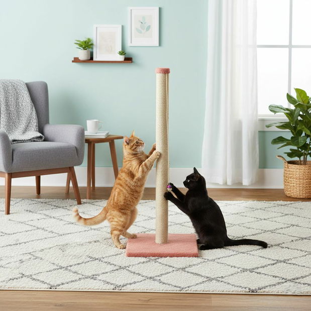 Škrabadlo pro kočky Areo (antracit)