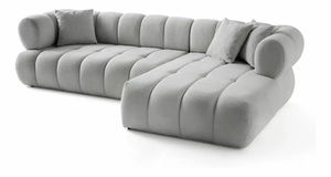 Rohová sedačka Petronel (šedá) (L) 1