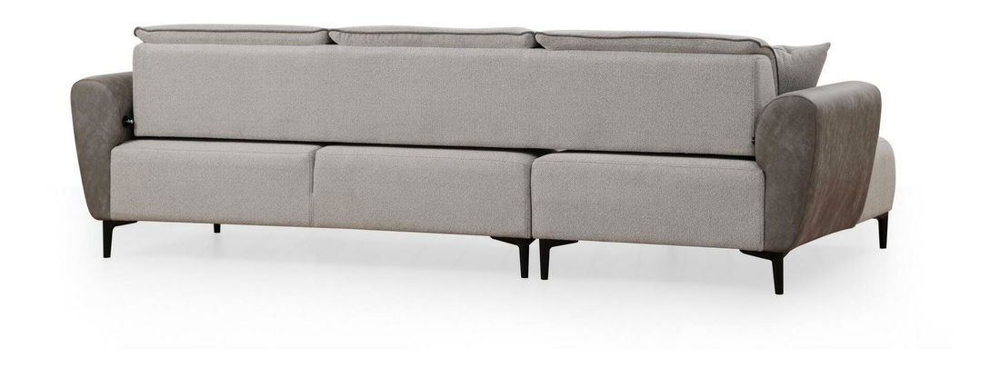 Rohová sedačka Aronaso (L) (šedá)