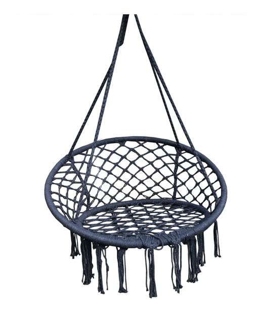 Závěsné houpací křeslo Amarea (černá)